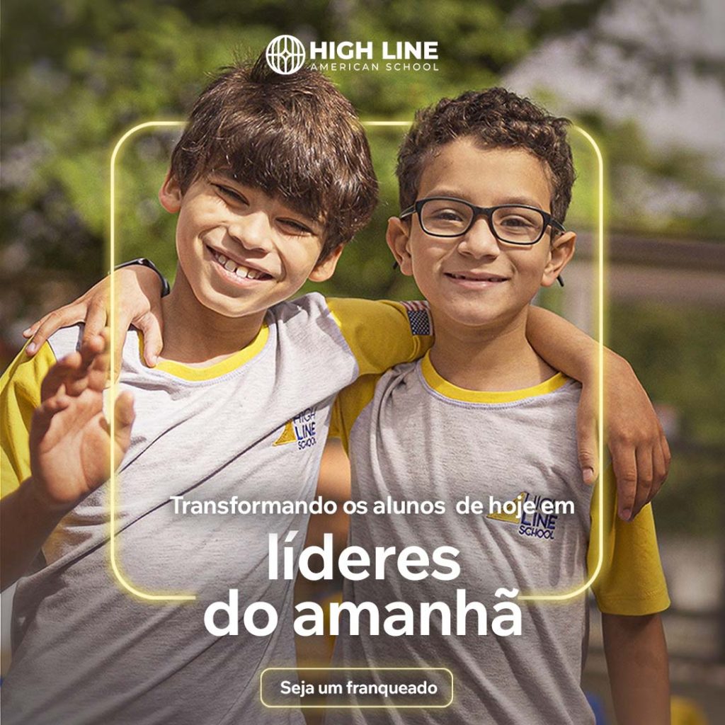 Key visual da campanha "Líderes do amanhã"